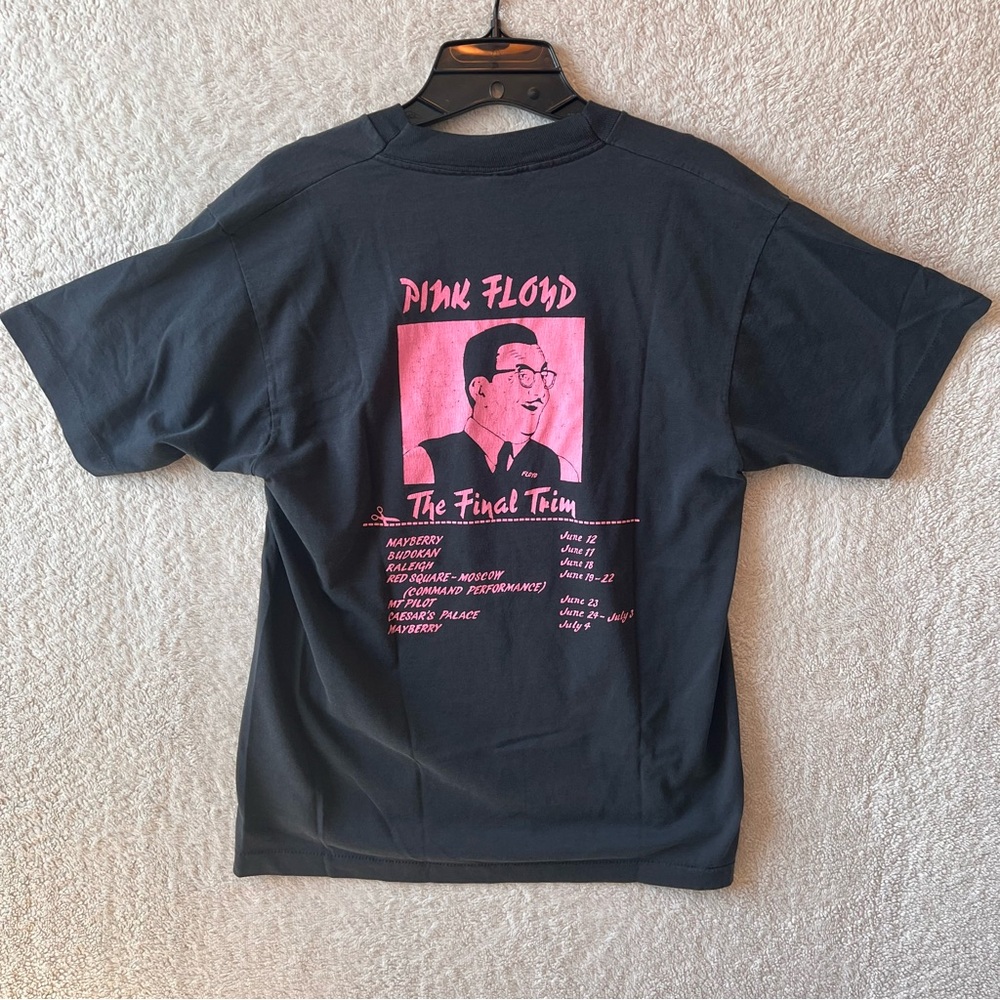 RARE Pink Floyd The Final Cut Tour T-Shirt Size Large